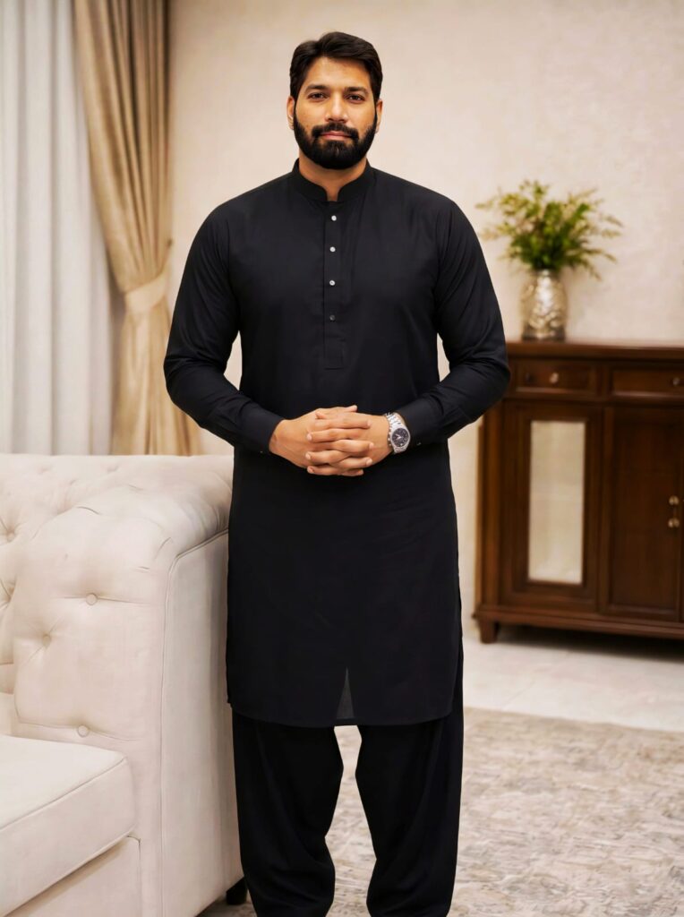 Black – Kameez Shalwar Suit