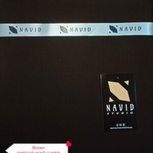 brown premium unstitched fabric