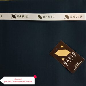 charcoal black premium unstitched fabric