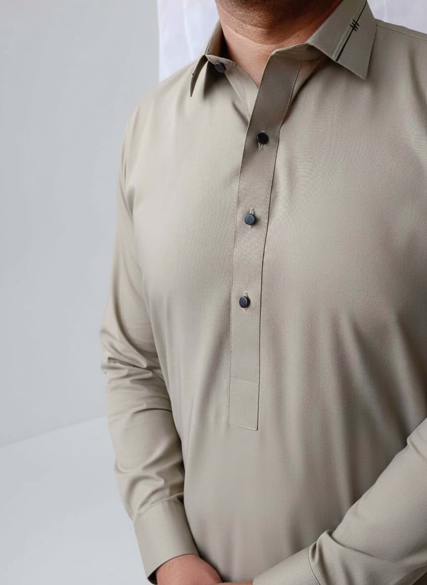 olive green button ban