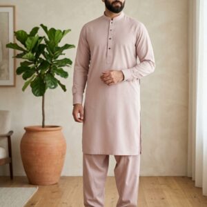 Blush Beige - Kameez Shalwar Suit